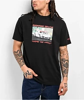 Rough World Track Sport Black T-Shirt