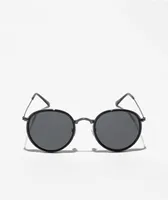Round Frame Black Sunglasses