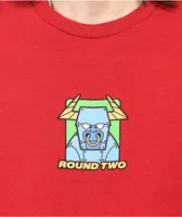 Round Two Mechanical Bull Red T-Shirt