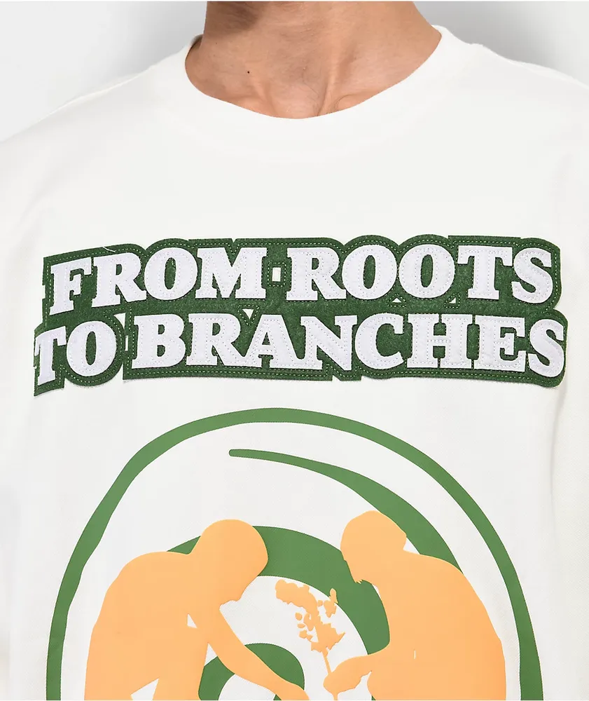 Round Two x LRG Roots To Branches Natural Long Sleeve T-Shirt