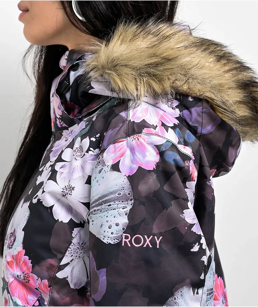 Roxy Jet Ski Floral 10K Snowboard Jacket