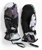 Roxy Jetty Floral Snowboard Mittens