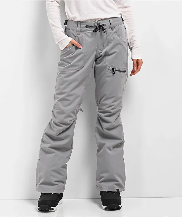 Roxy Backyard White 10K Snowboard Pants