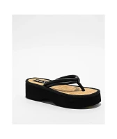 Roxy Ryana Black Platform Sandals