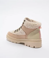 Roxy Venture Out Nude Platform Hiking Boots