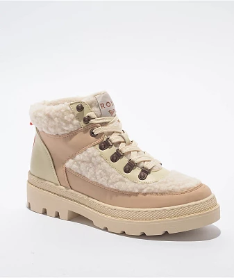 Roxy Venture Out Nude Platform Hiking Boots