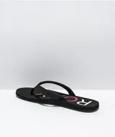 Roxy Vista III Black Sandals