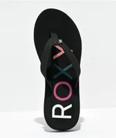 Roxy Vista IV Black Sandals