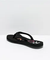 Roxy Vista IV Black Sandals