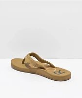 Roxy Vista IV Tan Sandals