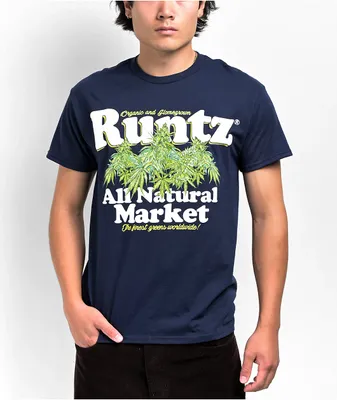 Runtz All Natural Navy T-Shirt