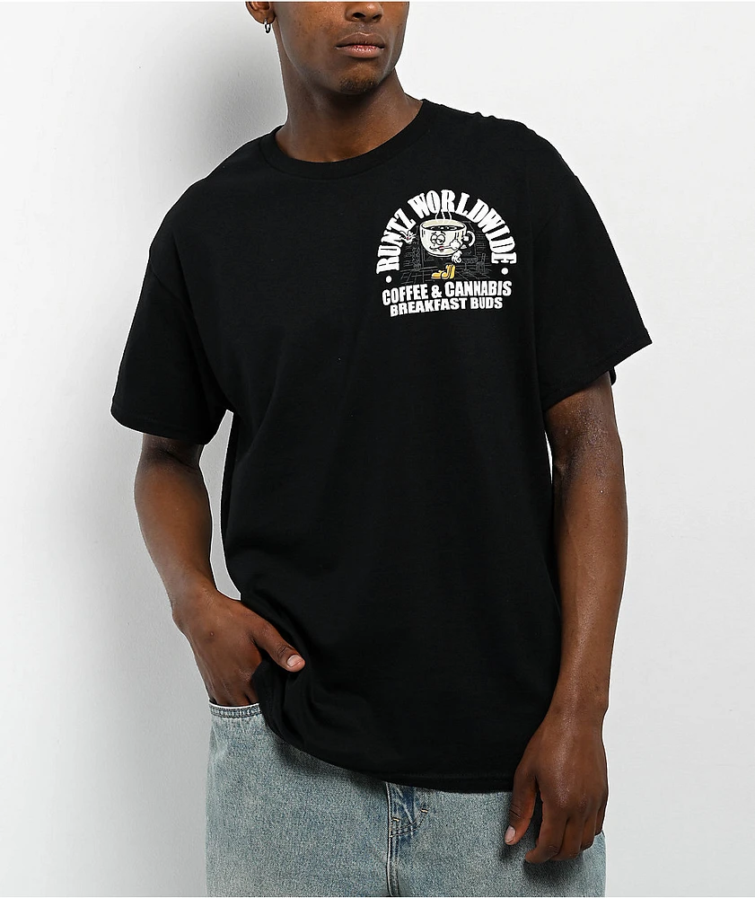 Runtz Coffee & Cannabis Black T-Shirt