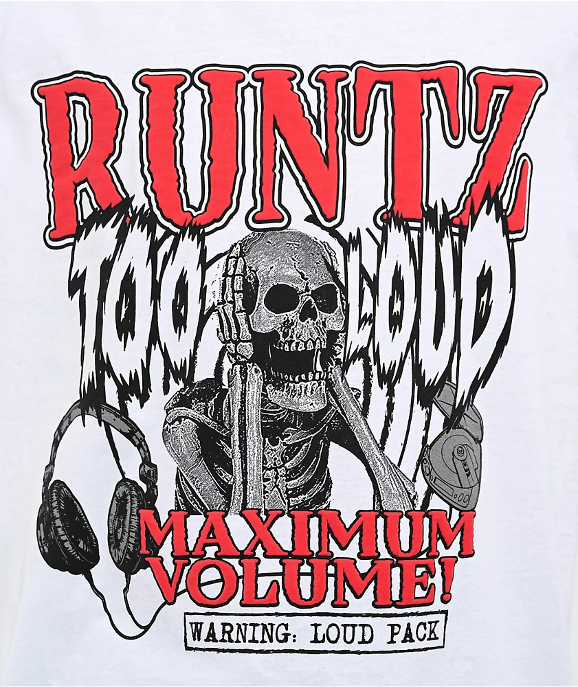 Runtz Maximum Volume White T-Shirt