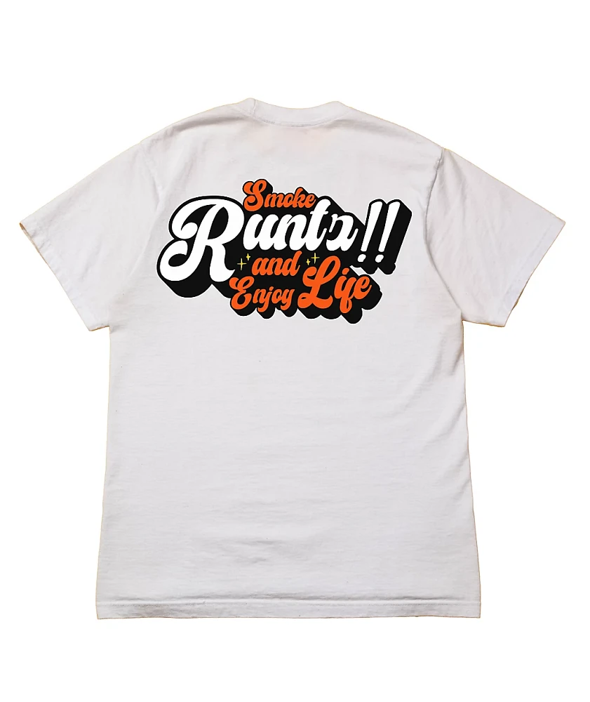 Runtz Time Flies White T-Shirt