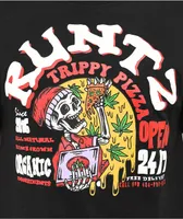 Runtz Trippy Pizza Black T-Shirt