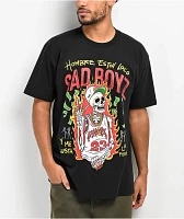 SAD BOYZ  by Junior H Loco Black T-Shirt