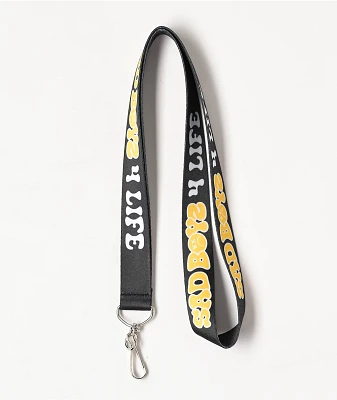 SAD BOYZ by Junior H 4 Life Black Lanyard