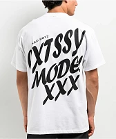 SAD BOYZ by Junior H EXTSSY Model White T-Shirt