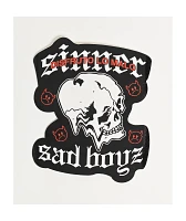 SAD BOYZ by Junior H Face Sticker