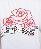 SAD BOYZ by Junior H Heart Breaker White T-Shirt