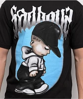 SAD BOYZ by Junior H Lil Sad Boy Black T-Shirt