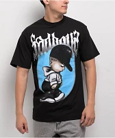 SAD BOYZ by Junior H Lil Sad Boy Black T-Shirt