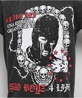 SAD BOYZ by Junior H Primero Charcoal T-Shirt