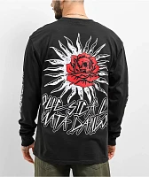 SAD BOYZ by Junior H Red Roses Long Sleeve T-Shirt