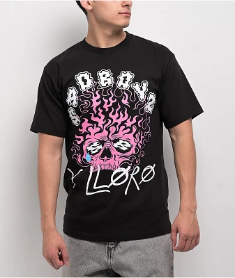SAD BOYZ by Junior H Y Lloro Black T-Shirt