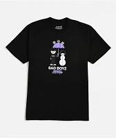 SAD BOYZ by Junior H x OTXBOYZ Snowman Black T-Shirt
