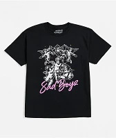 SADBOYZ by Junior H Kids Angels Black T-Shirt