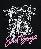 SADBOYZ by Junior H Kids Angels Black T-Shirt