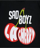 SADBOYZ by Junior H Kids La Cherry Black T-Shirt