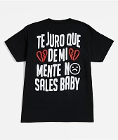 SADBOYZ by Junior H Kids La Cherry Black T-Shirt