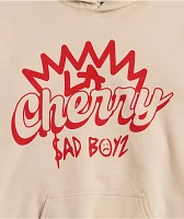SADBOYZ by Junior H Kids La Cherry Natural Hoodie