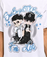 SADBOYZ by Junior H x OTXBOYZ Precious White T-Shirt