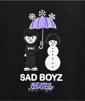 SADBOYZ by Junior H x OTXBOYZ Snowman Black T-Shirt