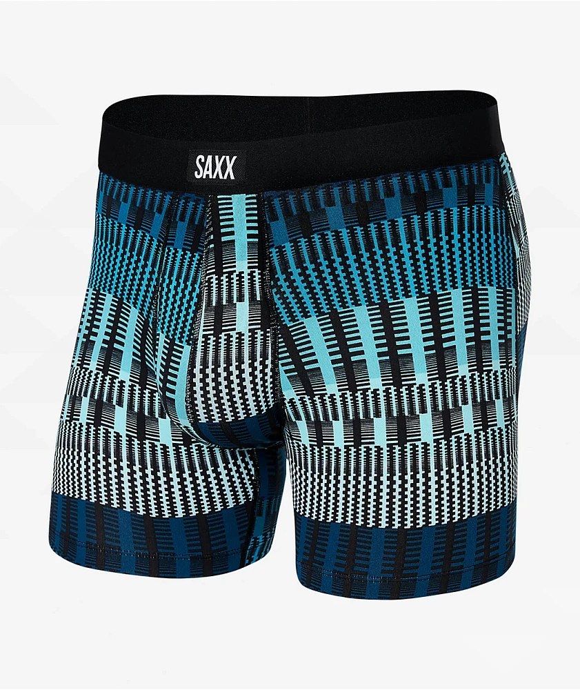 SAXX Daytripper Blue Frequency Boxer Briefs