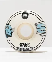 SML. Arnold Lucidity 54mm 99a White Skateboard Wheels