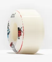 SML. Knox Lucidity 52mm 99a White Skateboard Wheels