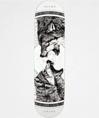 SOVRN Geri & Freki 8.18" Skateboard Deck 