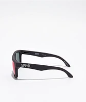 SPY Helm Matte Plum & Happy Purple Spectra Mirror Sunglasses