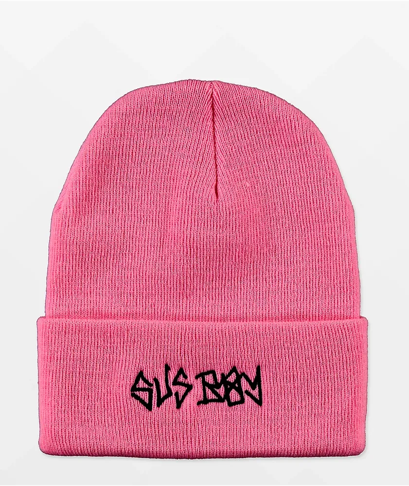 SUS BOY Anarchy Pink Beanie