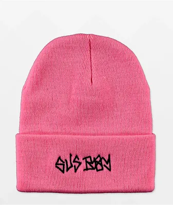 SUS BOY Anarchy Pink Beanie