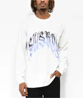 SUS BOY Black Letter White Long Sleeve T-Shirt