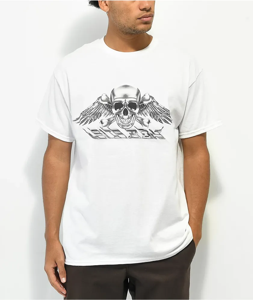 SUS BOY Chrome Wings White T-Shirt