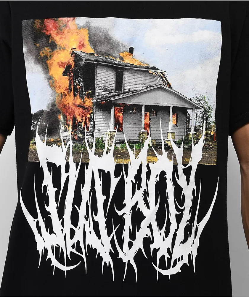 SUS BOY House Fire Black T-Shirt