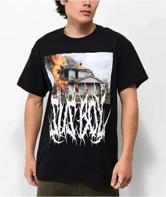 SUS BOY House Fire Black T-Shirt