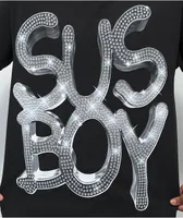 SUS BOY Iced Out Black T-Shirt