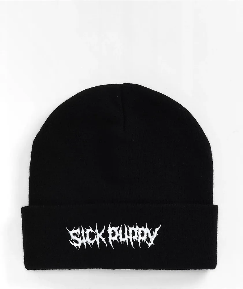 SUS BOY Sick Puppy Black Beanie